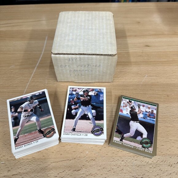 1993 O-Pee-Chee PREMIER Baseball Complete 1-132 + 22 Star Performers Insert Set - Picture 1 of 1